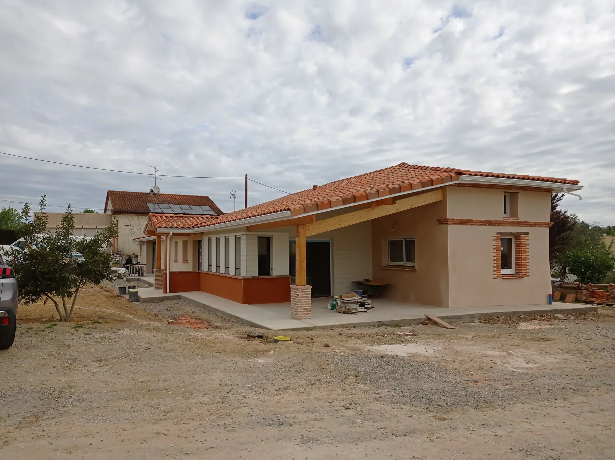 Rénovation bâti ancien Fronton - Avant/Après